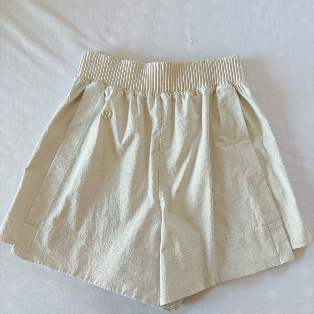 lululemon athletica Women's Beige Athletic Shorts